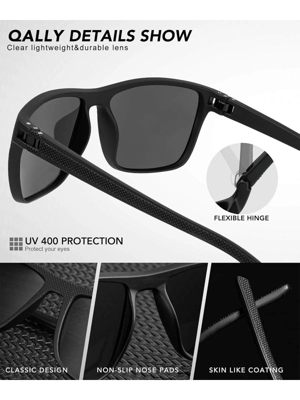 UV protection 3 Pack Polarized Sunglasses by Shopsery image 3