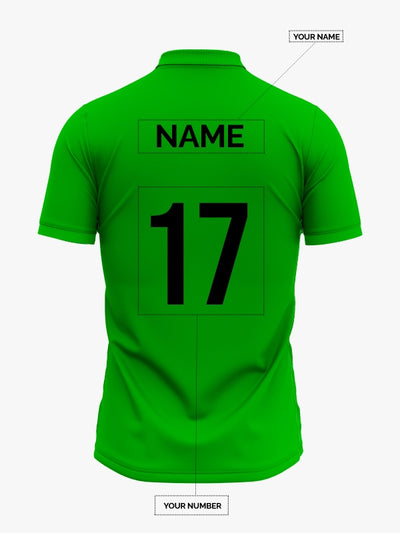 Custom Printed Polo T-Shirts – Premium Cotton (Green) | Company Polo Shirts with Logo image 1