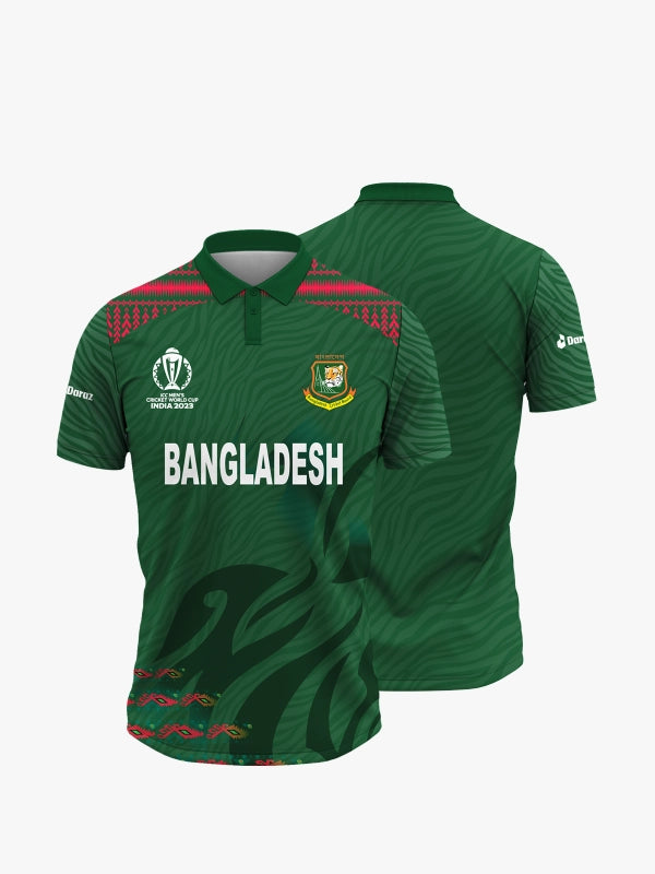 Bangladesh ODI World Cup Cricket Jersey 2023 – Fan Version by Shopsery image 0