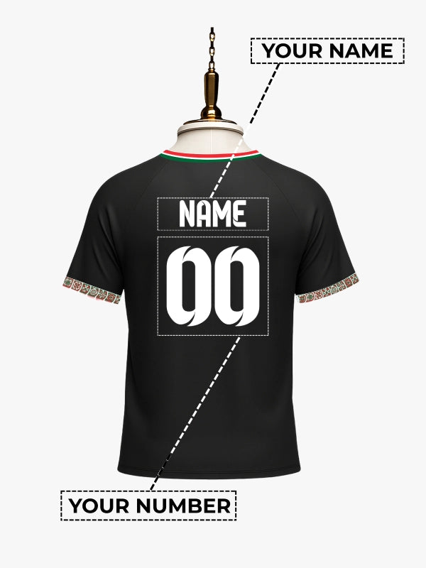 Portugal World Cup Signature Jersey (Black) By Shopsery image 5