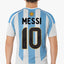Argentina Soccer Jersey FIFA World Cup 2022– Fan Version by Shopsery image 2