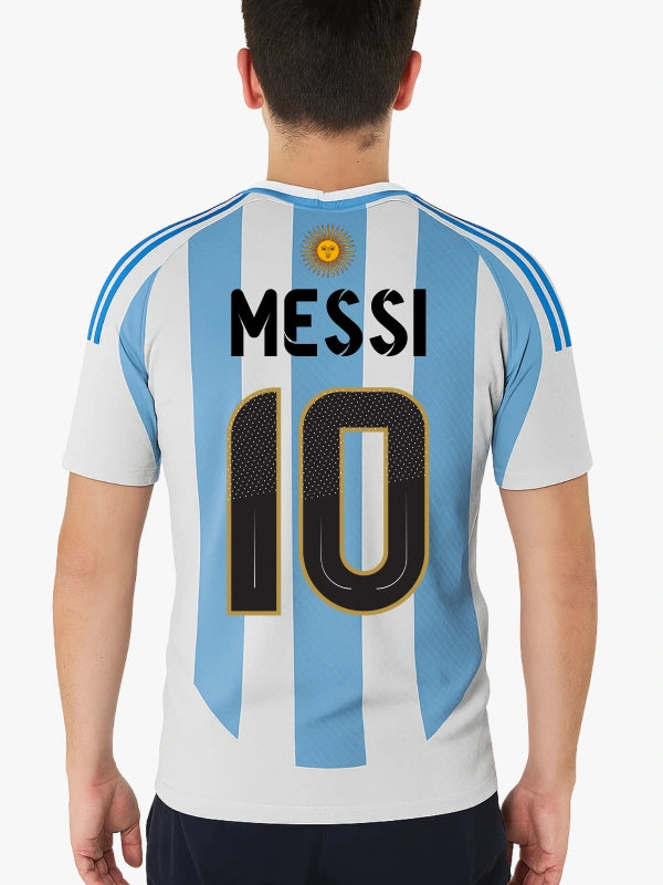 Argentina Soccer Jersey FIFA World Cup 2022– Fan Version by Shopsery image 2