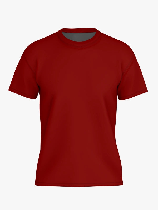 Custom T Shirt -Maroon Color Premium Personalized T-Shirts by Shopsery image 1