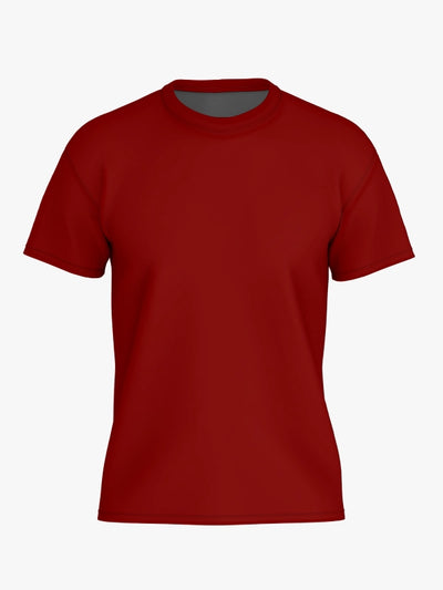 Custom T Shirt -Maroon Color Premium Personalized T-Shirts by Shopsery image 1