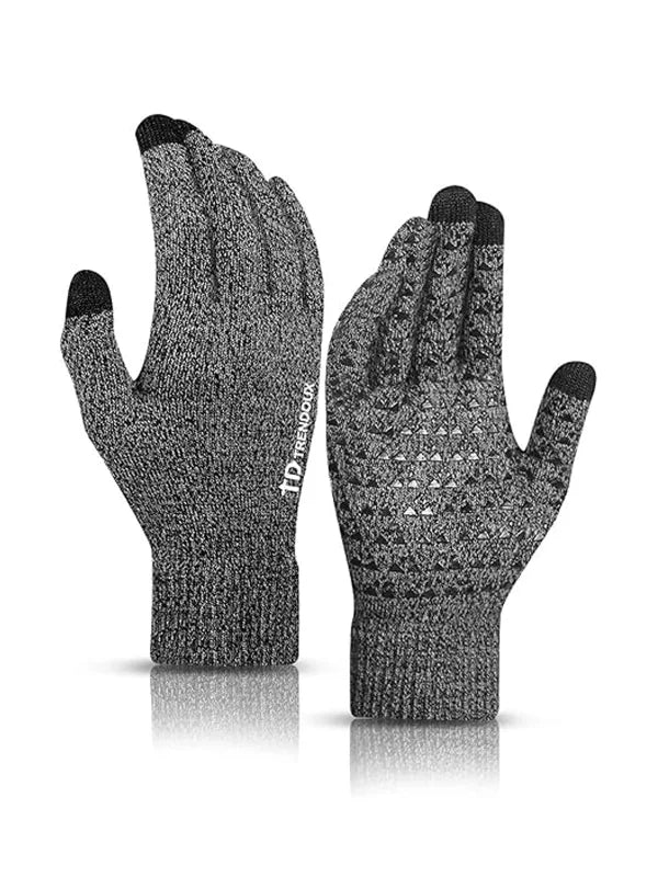Winter Gloves – Warm Touchscreen Thermal Knit Design by Shopsery image 0