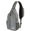 Crossbody Sling Backpack – Lightweight Travel & Hiking Chest Bag for Everyday Adventures - Dark Gray image