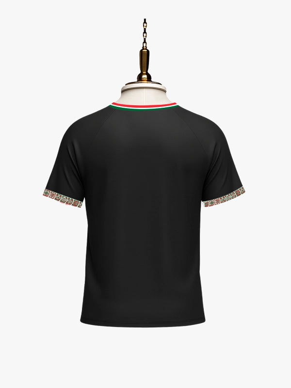 Portugal World Cup Signature Jersey (Black) By Shopsery image 4