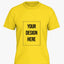 Custom T Shirt - Yellow Color Premium Personalized T-Shirts by Shopsery image 0