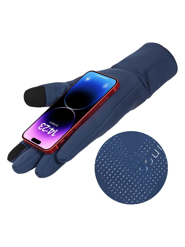 FanVince Winter Gloves Navy by Shopsery image 2