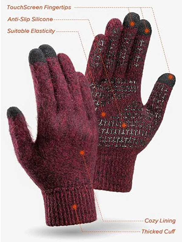 Winter Gloves – Warm Touchscreen Non-Slip Design image 1