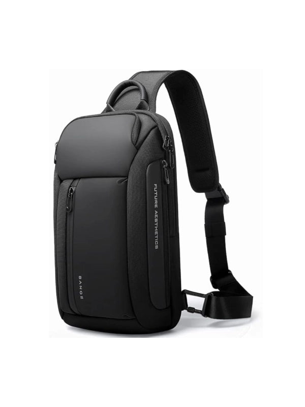 Waterproof Men’s Sling Bag – Lightweight Crossbody Shoulder Backpack with Multi-Pocket Storage image 0