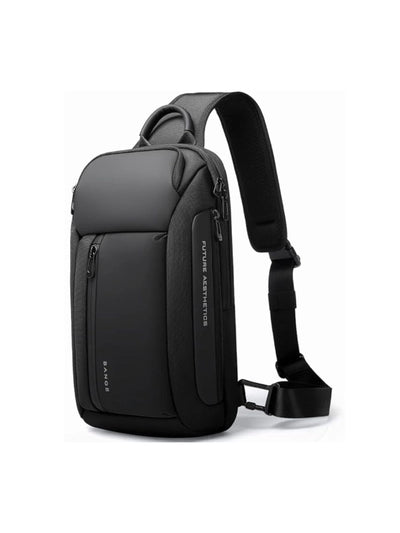 Waterproof Men’s Sling Bag – Lightweight Crossbody Shoulder Backpack with Multi-Pocket Storage image 0