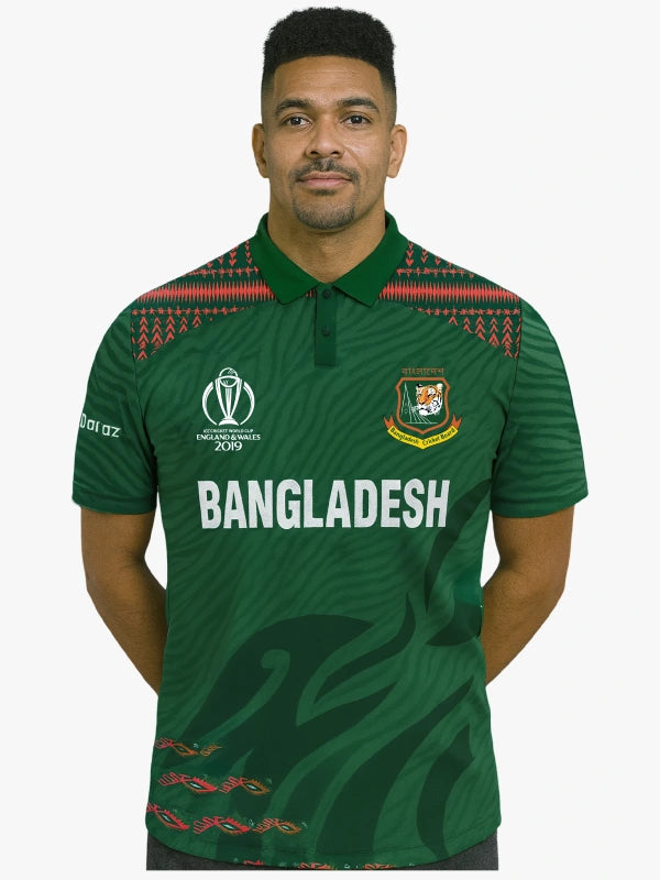 Bangladesh ODI World Cup Cricket Jersey 2023 – Fan Version by Shopsery image 1