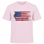 Vintage American Flag Patriotic T-Shirt | Distressed USA Flag Graphic Tee | Classic Red White Blue Independence Day Shirt image 9