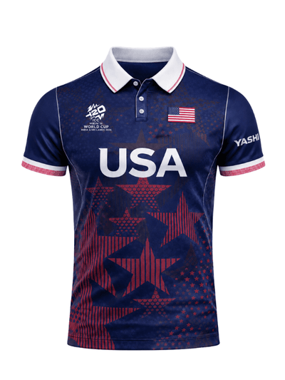 USA ICC Men's T20 World Cup 2026 Cricket Jersey – Fan Version image 1