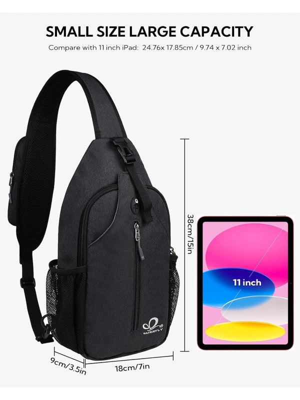 Crossbody Sling Backpack – Lightweight Travel & Hiking Chest Bag for Everyday Adventures image 2