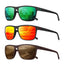 UV protection 3 Pack Polarized Sunglasses by Shopsery - Green/Red/Brown image