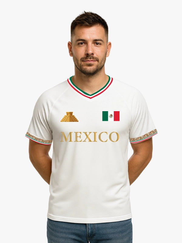 Mexico World Cup Signature Jersey (White) By Shopsery image 1