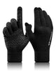 Winter Gloves – Warm Touchscreen Non-Slip Design - Black image