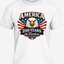 America 250 Years of Freedom Patriotic Eagle T-Shirt | USA 250th Anniversary 1776–2026 Graphic Tee image 1