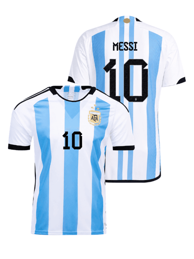 Argentina Messi 10 Jersey – Premium Football Fan Jersey image 0