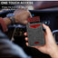 Slim RFID Wallet for Men – Aluminum Card Holder with Pop-Up Eject Mechanism, Magnetic Leather Cover, ID Window & Expandable Cash Slot image 2