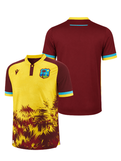 West Indies ICC T20 World Cup 2023-24 Cricket Jersey – Fan Version by Shopsery image 0