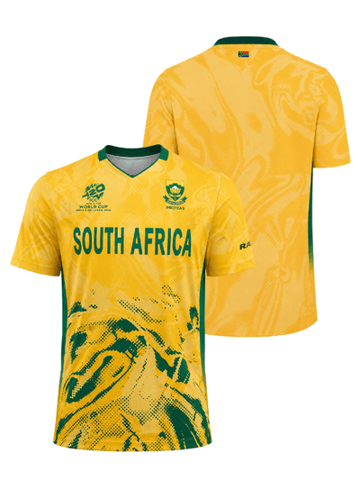 South Africa ICC Men's T20 World Cup 2026 Cricket Jersey – Fan Version by Shopsery image 0
