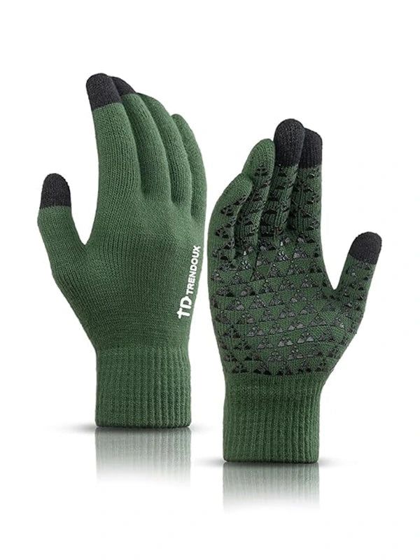 Winter Gloves – Warm Touchscreen Thermal Knit Design by Shopsery image 9