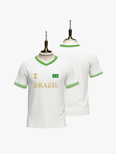 Brazil World Cup Signature Jersey (White) by Shopsery image 0