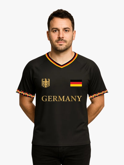 Germany World Cup Signature Jersey (Black) By Shopsery image 1