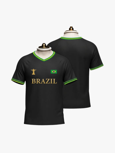 Brazil World Cup Signature Jersey (Black) By Shopsery image 0