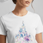 Disneyland Castle Graphic T-Shirt | Pastel Theme Park Vacation Tee image 3