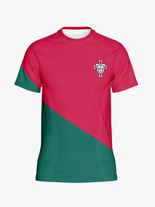 Portugal Soccer Jersey FIFA World Cup 2022– Fan Version by Shopsery image 3