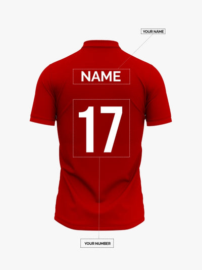 Custom Printed Polo T-Shirts – Premium Cotton (Maroon) | Company Polo Shirts with Logo image 1