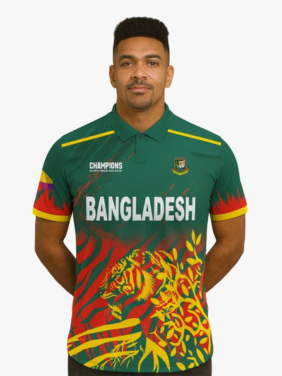 Bangladesh Champions Trophy Cricket Jersey 2025 – Fan Version by Shopsery image 1