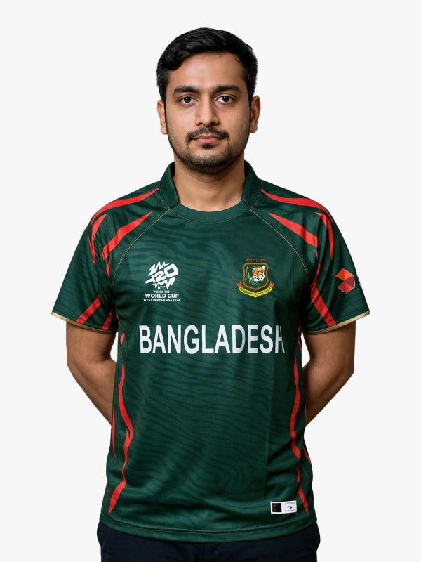 Official Bangladesh T20 World Cup Jersey 2024 by Shopsery image 2