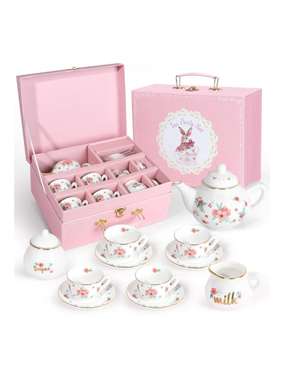 Porcelain Tea Set for Girls by Shopsery image 0
