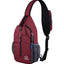 Crossbody Sling Backpack – Lightweight Travel & Hiking Chest Bag for Everyday Adventures - Dark Red image