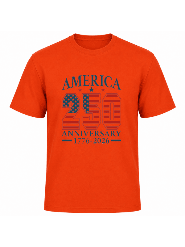 America 250 Anniversary T-Shirt | USA 250th Birthday Shirt | Semiquincentennial 1776–2026 Patriotic Graphic Tee image 6