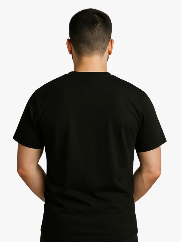Music Doodle Graphic T-shirt (Black) image 2