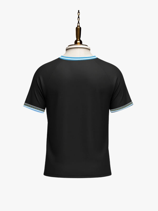 Argentina World Cup Signature Jersey (Black) by Shopsery image 4