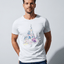 Disneyland Castle Graphic T-Shirt | Pastel Theme Park Vacation Tee image 0