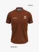 Custom Printed Polo T-Shirts – Premium Cotton (Coffee) | Company Polo Shirts with Logo image 0