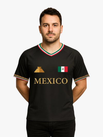 Mexico World Cup Signature Jersey (Black) By Shopsery image 1