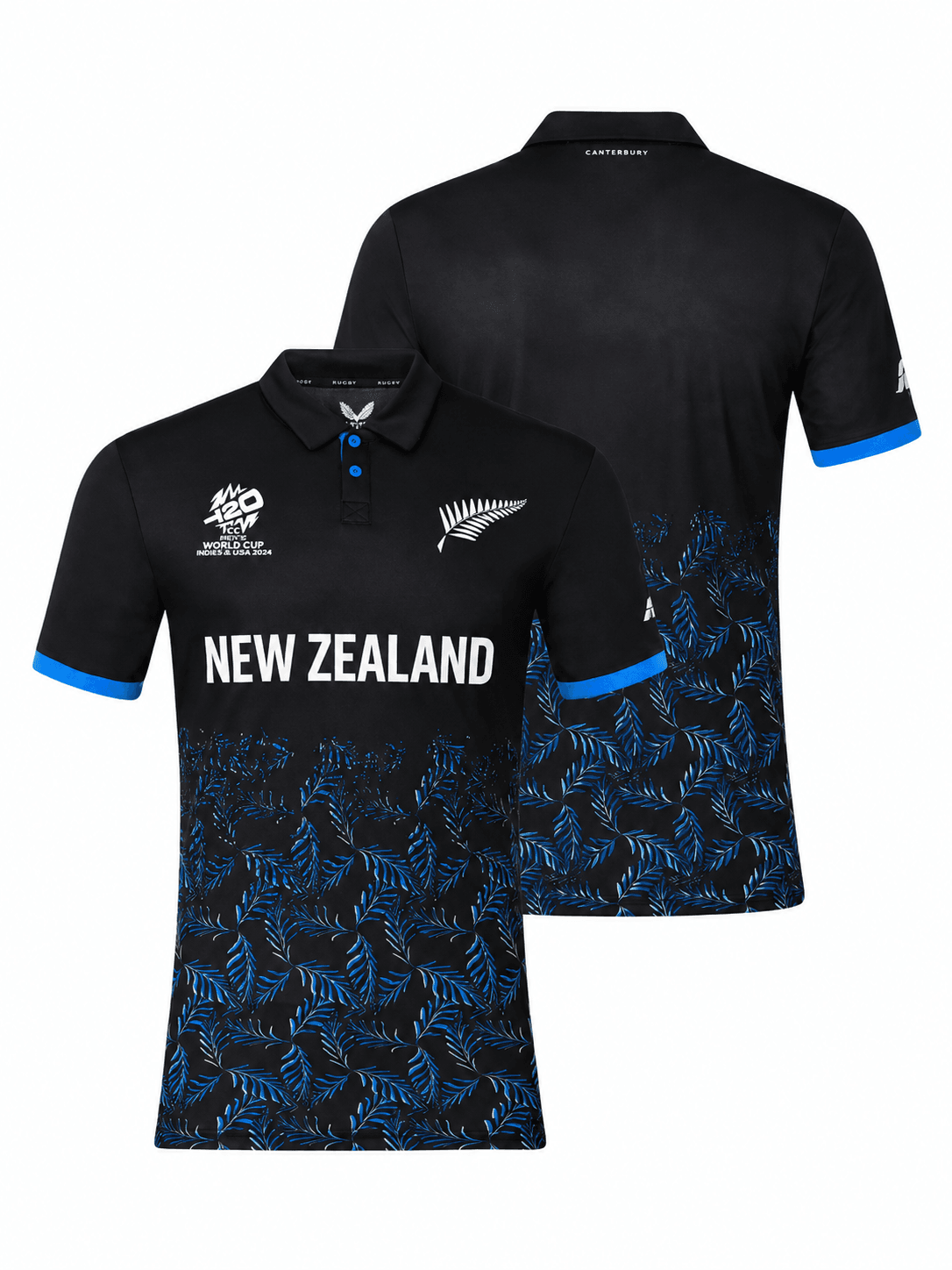 New Zealand ICC Men's T20 World Cup 2026 Cricket Jersey – Fan Version by Shopsery image 0