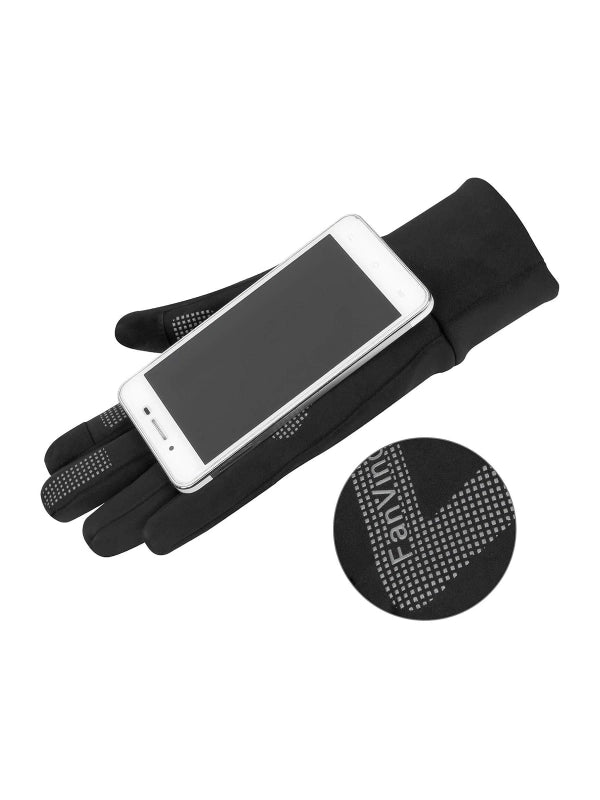 FanVince Winter Gloves Black by Shopsery image 3