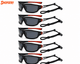 Shopsery Sports Polarized Sunglasses for Men – 5 Pack Combo | UV400 Protection | HD Polarized Outdoor Driving Cycling Fishing Sunglasses image 1