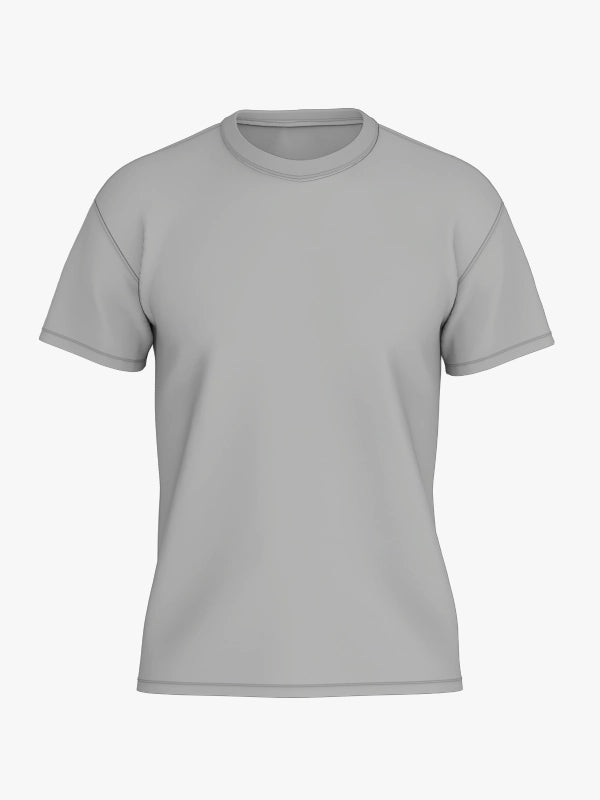 Custom T Shirt -Gray Color Premium Personalized T-Shirts by Shopsery image 1