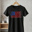 Vintage American Flag Patriotic T-Shirt | Distressed USA Flag Graphic Tee | Classic Red White Blue Independence Day Shirt image 5